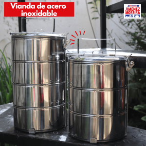 Vianda de acero inoxidable